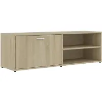vidaXL TV-Schrank Sonoma-Eiche 120x34x37 cm Holzwerkstoff