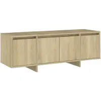 vidaXL TV-Schrank Sonoma-Eiche 120x30x40,5 cm Holzwerkstoff