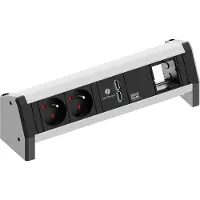Bachmann Desk 2xUTE, 1xUSB Charger &