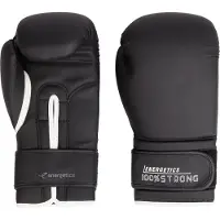 ENERGETICS Box-Handschuh Boxing Glove PU TN 2. 900 BLACK/GREY DARK