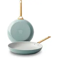 Greenpan Pfannen-Set Padova Smokey Blue mit keramischer Antihaftbeschichtung 26 / 30 cm (2-teilig)