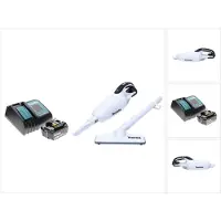 Makita DCL 181 FSF1 W Akku Staubsauger 18 V Weiß + 1x Akku 3,0 Ah + Ladegerät