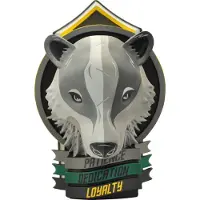 Plastoy Hufflepuff-wappen 21 Cm