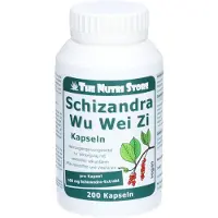 The Nutri Store Schizandra Wuweizi vegetarische Kapseln 200 St