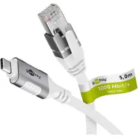 Goobay Ethernet-Kabel USB-C 3.1 auf RJ45, 5 m