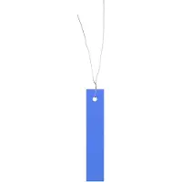Combicraft Hängeetiketten aus PVC 350μ in Blau 18x100 mm - 250 Stück