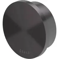 Geesa Handtuchhaken Opal Metallfinish - Metallfinish schwarz gebürstet
