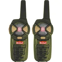 Happy People 19385 - SCOUT Walkie Talkie Funkgerät für Kinder 5km Reichweite 6 Kanäle