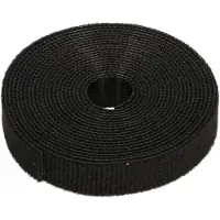Electraline Klettband Klettband Auto-Klettverschluss Gain Cache Kabel 3 m Schwarz -