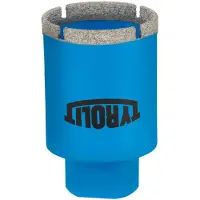 Tyrolit Diamantbohrkrone DDT Premium D.35mm L.45mm f.Fliesen/Granit/Marmor