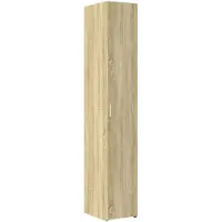 vidaXL Highboard Sonoma-Eiche 30x42,5x185 cm Holzwerkstoff