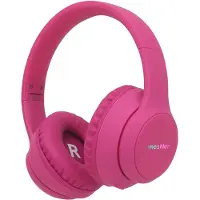 IMoshion Kabellose Kinderkopfhörer LED Light - Dezibelbegrenzer - Mit AUX-Kabel - Hot Pink