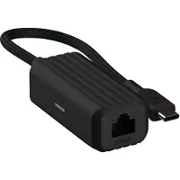 Unisynk USB-C to Network Adapter Black