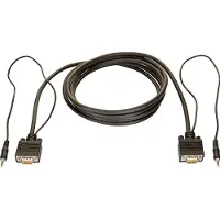 Bachmann VGA Kabel mit Miniklinke 3m (918.067)