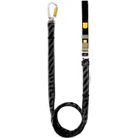 Woolly Wolf - Roam Leash 170-300cm - Black Ripple