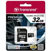 Transcend Micro Sdhc 32gb Class 10 Uhs-i 400x Speicherkarte Mit Adapter