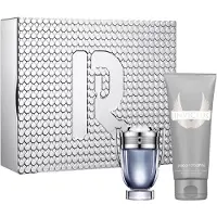 Rabanne Invictus Giftset Edt Spray 50 ml/All Over Shampoo 100ml 150 ml