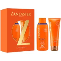 Lancaster My Sun Routine Duo SPF 50 Gift Set, Unisex, Jeder Hauttyp, 175 ml, 125 ml, Sun Beauty - Body Milk SPF50: AQUA/WATER/EAU, DIISOPROPYL ADIPATE, DICAPRYLYL CARBONATE, GLYCERIN,..., 2 Stück(e)