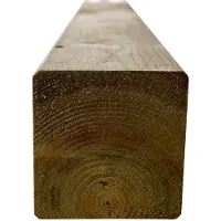 Intergard Holzpfosten 7x7x270cm Kiefer Kantholz