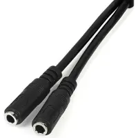 StarTech.com 3,5mm Klinke Audio Y-Kabel - 4 pol. auf 3 pol. Headset Splitter