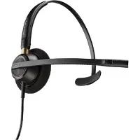 HP Poly EncorePro 510D Monaurales digitales Headset mit Quick Disconnect TAA, Kabelgebunden, Anrufe/Musik, 52 g, Kopfhörer, Schwarz