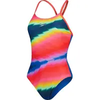Speedo Damen Badeanzug ALOV FIXXBK 1PC AF BLUE/PINK