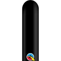 Qualatex 260Q Onyx Black Bindeballons (100 St ck)