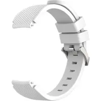 IMoshion Flexibles Silikonarmband - Universelle 22 mm Anschluss - Weiß