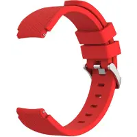 IMoshion Flexibles Silikonarmband - Universelle 20 mm Anschluss - Rot