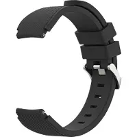 IMoshion Flexibles Silikonarmband für Samsung Galaxy Watch 7 (40/44mm) - Schwarz