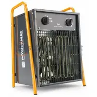 Powermat Heizlüfter Elektroheizer Heizgebläse Bauheizer Heizung Keramik Bautrockner 9kW
