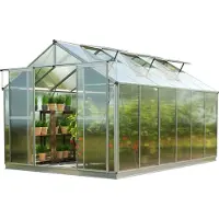 GFP 225 x 384 cm Gewächshaus, inkl. Aktionsset - XL | 8 mm - (GFPV00048)