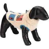 Beeztees Hundemantel Teddy beige, Rückenlänge: 28 cm