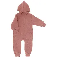 Engel - Baby-Overall mit Kapuze und Reißverschluss - Overall Gr 86/92 rosa