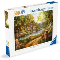 Ravensburger - Puzzle Cottage By The River 500p (12000218)