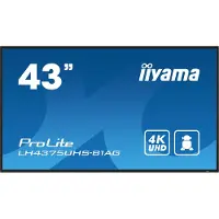 Iiyama ProLite, Digital Signage Flachbildschirm, 108 cm (42.5"), LCD, 3840 x 2160 Pixel, WLAN, 24/7