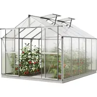 GFP 256 x 317 cm Gewächshaus, inkl. Aktionsset - XL | 6 mm - (GFPV00744)