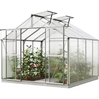 GFP 256 x 256 cm Gewächshaus, inkl. Aktionsset - XL | 6 mm - (GFPV00741)