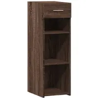 vidaXL Sideboard Braun Eichen-Optik 30x42,5x93 cm Holzwerkstoff