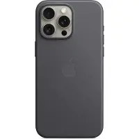 Apple Original iPhone 15 Pro Max Hülle - FineWoven - Backcover/Hard Case - Schwarz