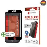 Displex Displayschutz aus gehärtetem Glas Privacy für das Apple iPhone SE (2022 / 2020) / 8 / 7 / 6(s)