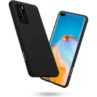 Crong colored back cover for Huawei P40 (black)