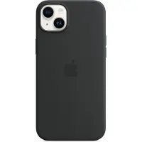 Apple Original iPhone 14 Plus Hülle - Silikon - Backcover/Soft Case - Schwarz