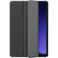 Just in Case Tri-Fold Samsung Galaxy Tab S10 Plus / S9 Plus / S9 FE Plus Book Case Schwarz