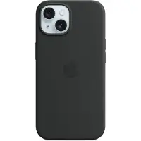 Apple Original iPhone 15 Hülle - Silikon - Backcover/Soft Case - Schwarz