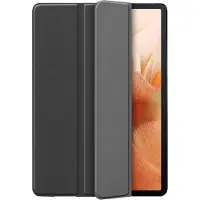 Just in Case Tri-Fold Samsung Galaxy Tab S7 FE Book Case Schwarz Tablethülle
