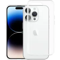 Just in Case Soft Design Apple iPhone 14 Pro Backcover Transparent