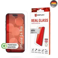 Displex Bildschirmschutzfolie Real Glass für das Apple iPhone 14 Pro