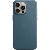 Apple Original iPhone 15 Pro Max Hülle - FineWoven - Backcover/Hard Case - Blau