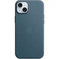 Apple Original iPhone 15 Plus Hülle - FineWoven - Backcover/Hard Case - Blau